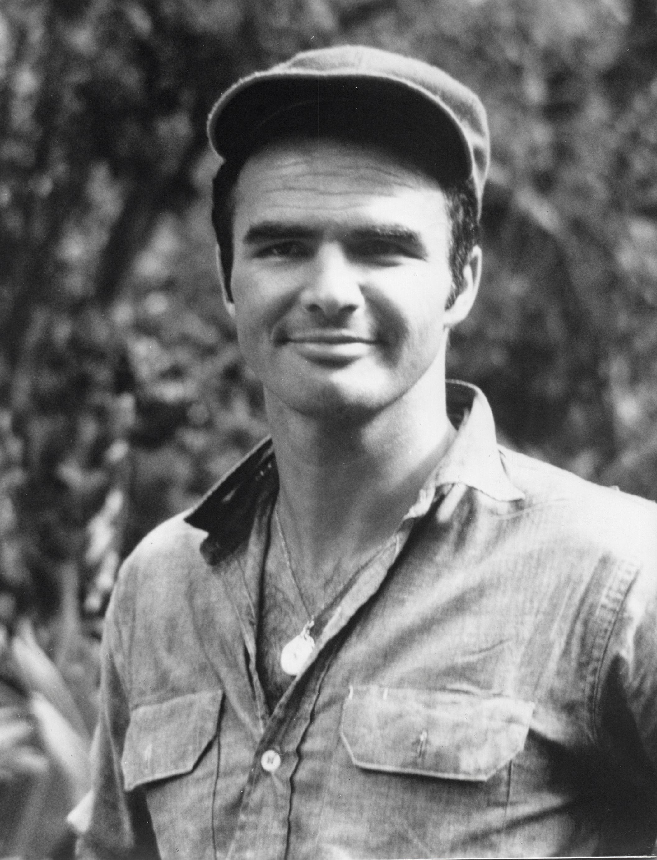 Unknown Portrait Photograph - Burt Reynolds Outdoors Vintage Original Photograph