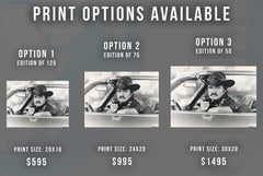 Burt Reynolds: Smokey and the Bandit Fine Art Print