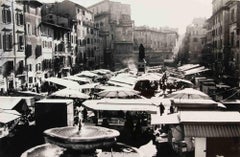 Campo dei Fiori, Roma - Fotografía de época - Años 60