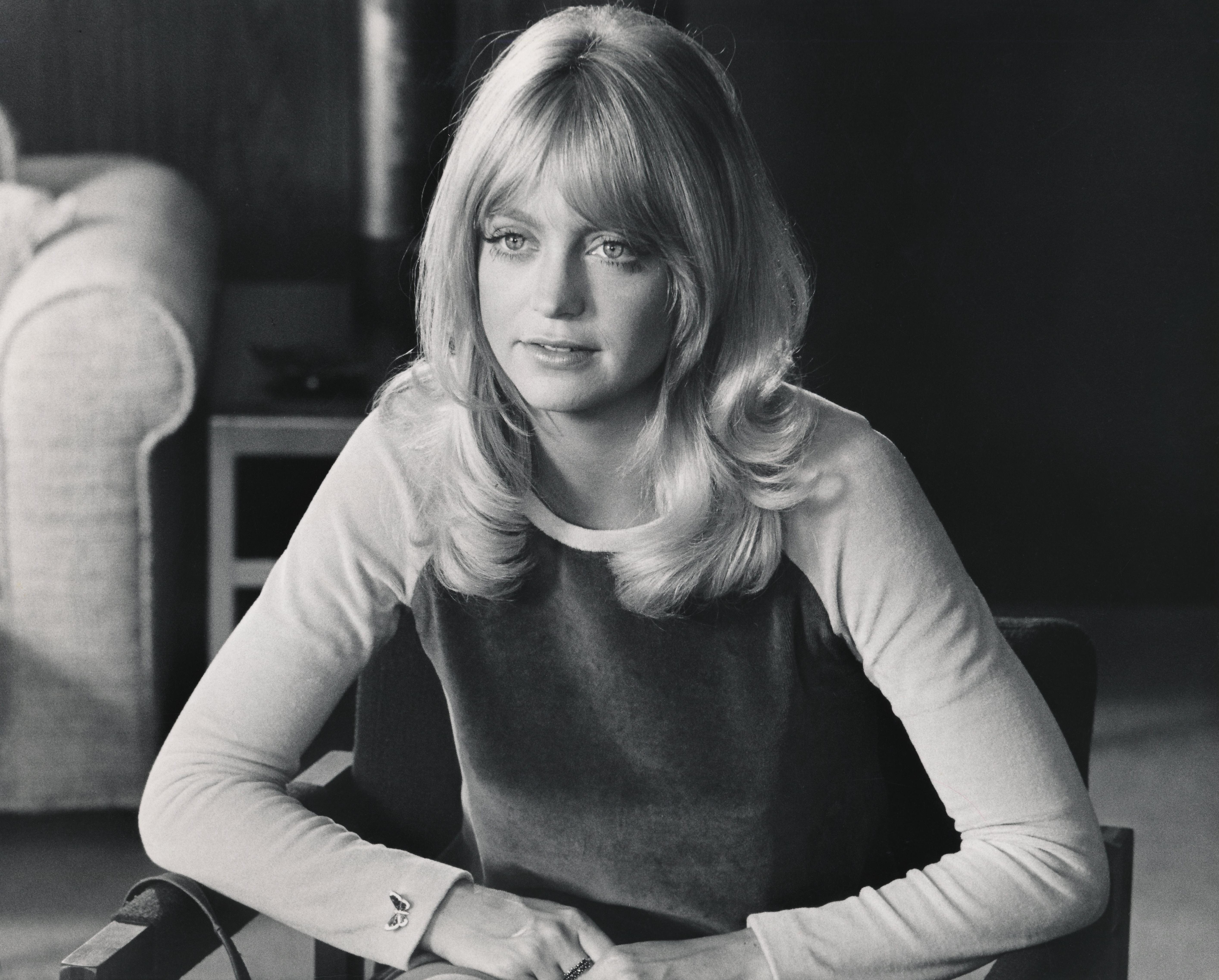 Unknown Portrait Photograph - Candid and Young Goldie Hawn Fine Art Print
