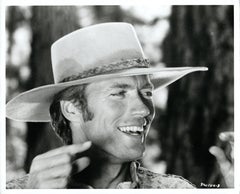 Candid Clint Eastwood Smiling Vintage Original Photograph