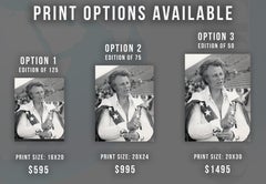 Candid Evel Knievel Fine Art Print