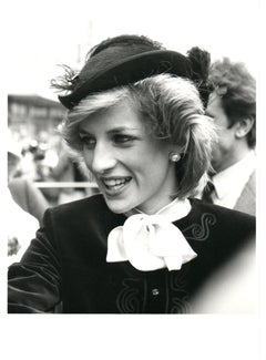 Candid Princess Diana Vintage Original Photograph