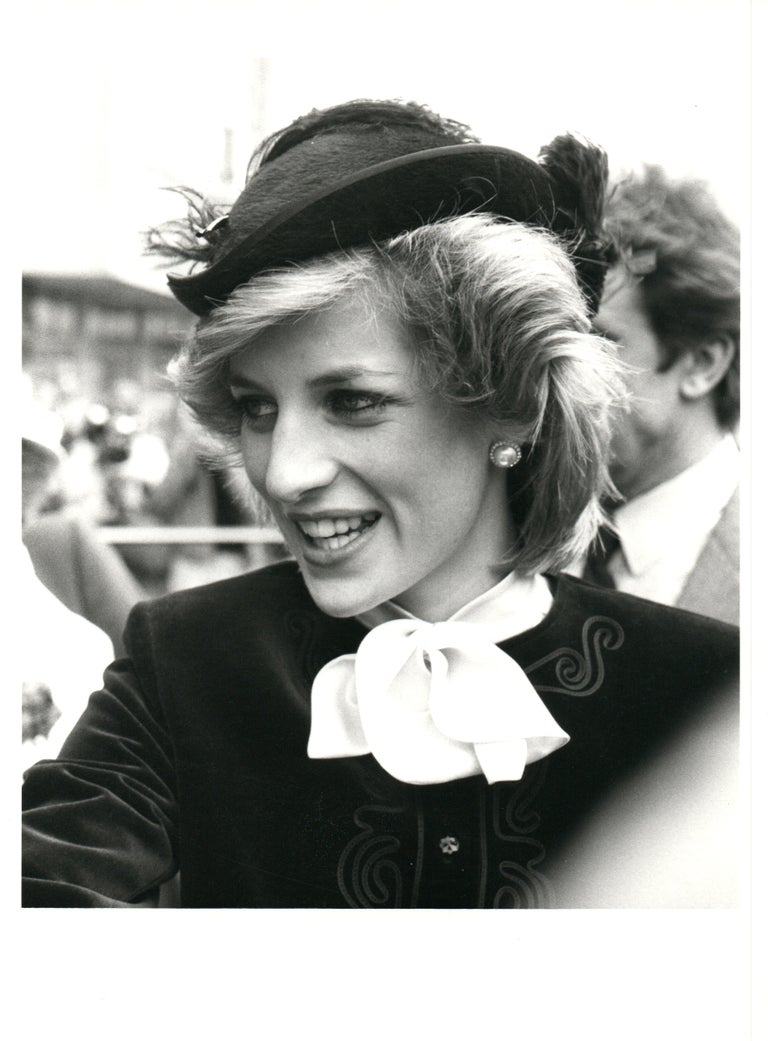 Unknown - Candid Princess Diana Vintage Original Photograph, Photograph ...