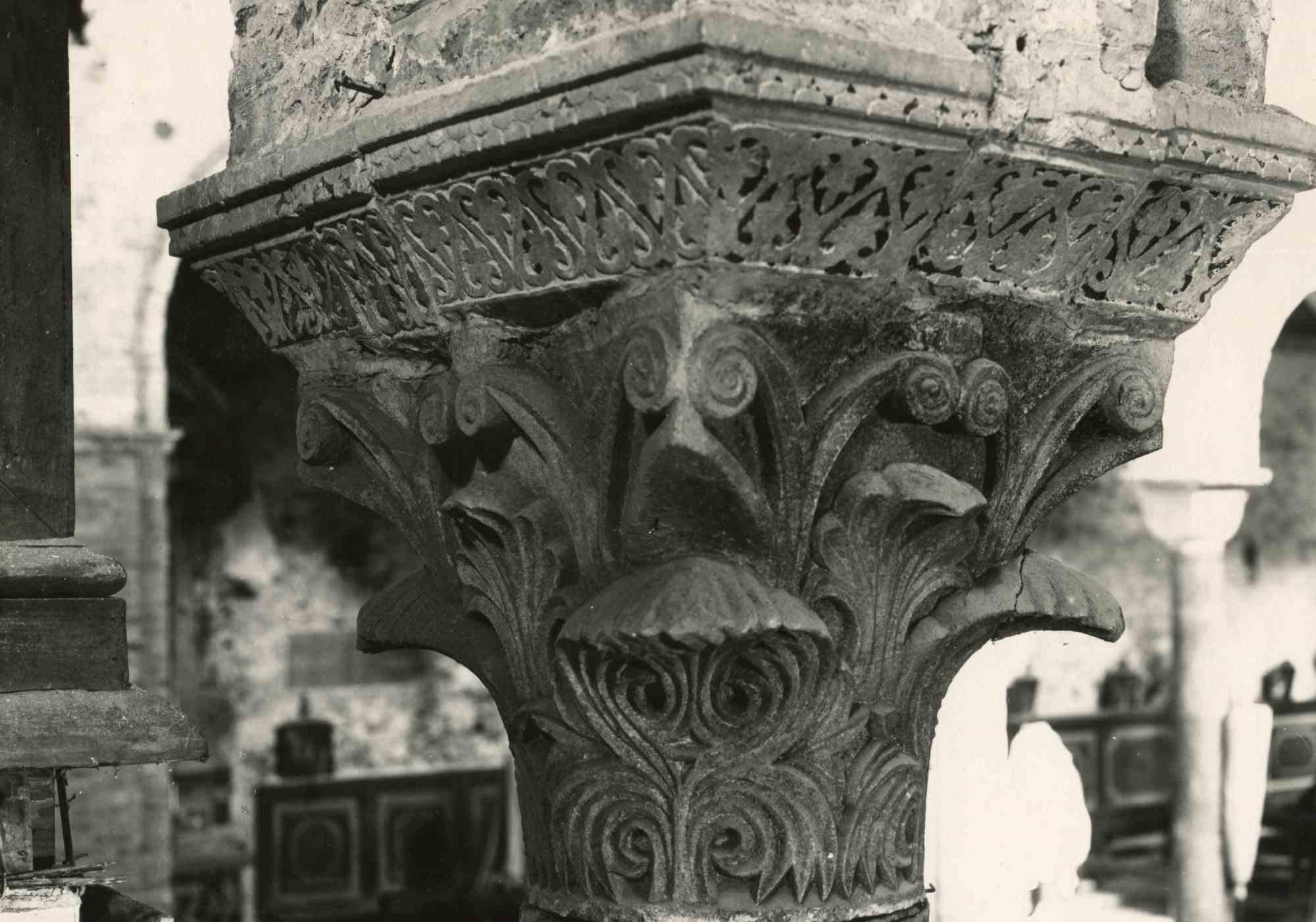 Unknown Figurative Photograph - Caorle Cathedral - Vintage b/w Photo - Early 20th Century