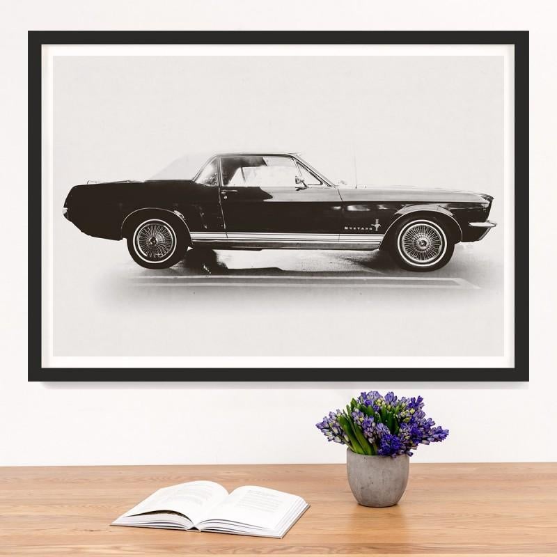 Unknown Black and White Photograph - Car Photography no. 10, giclee print, unframed