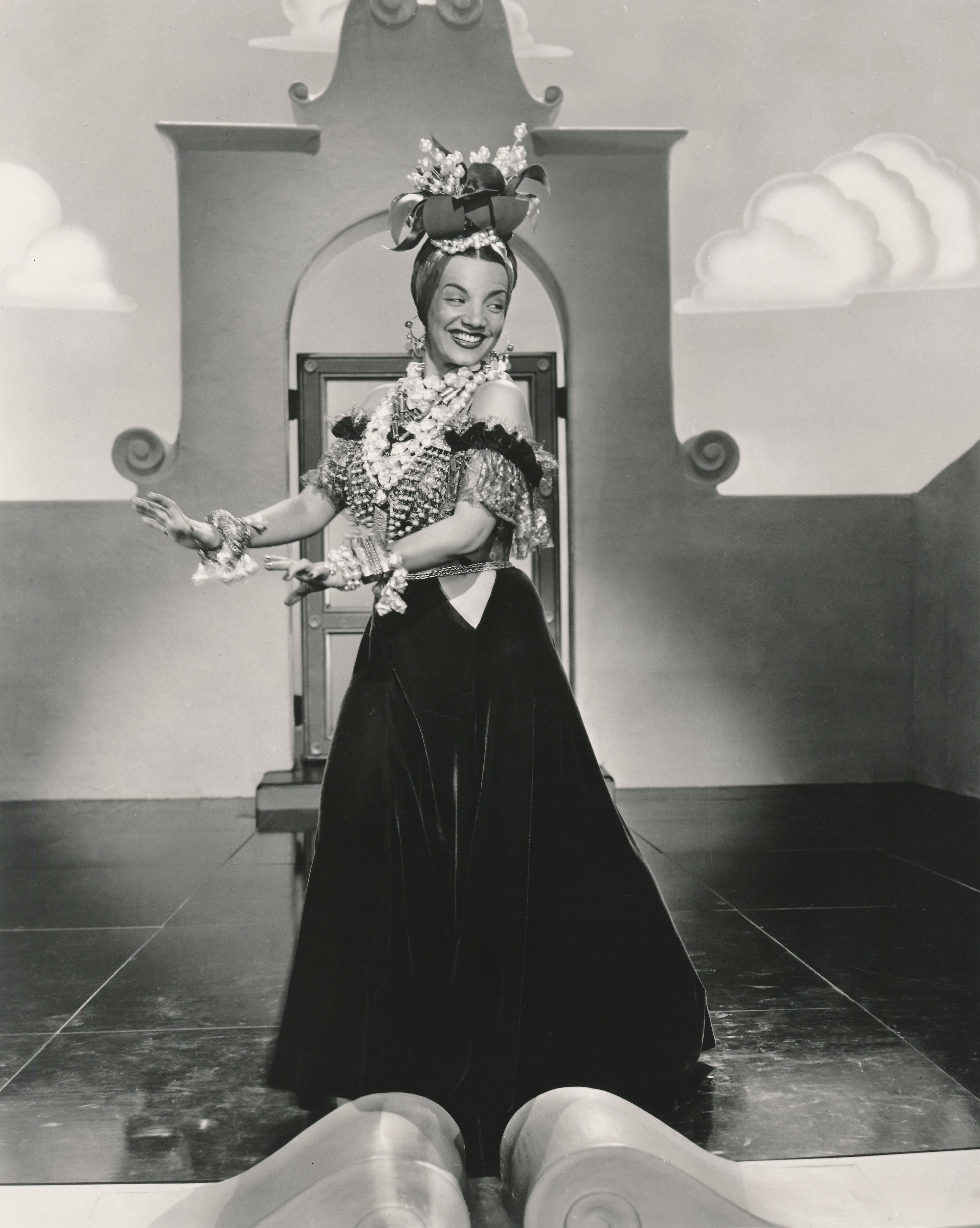 Unknown Carmen Miranda Dancing Fine Art Print For Sale At 1stdibs