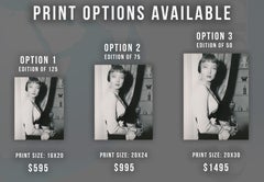 Carolyn Jones: Morticia Addams Fine Art Print