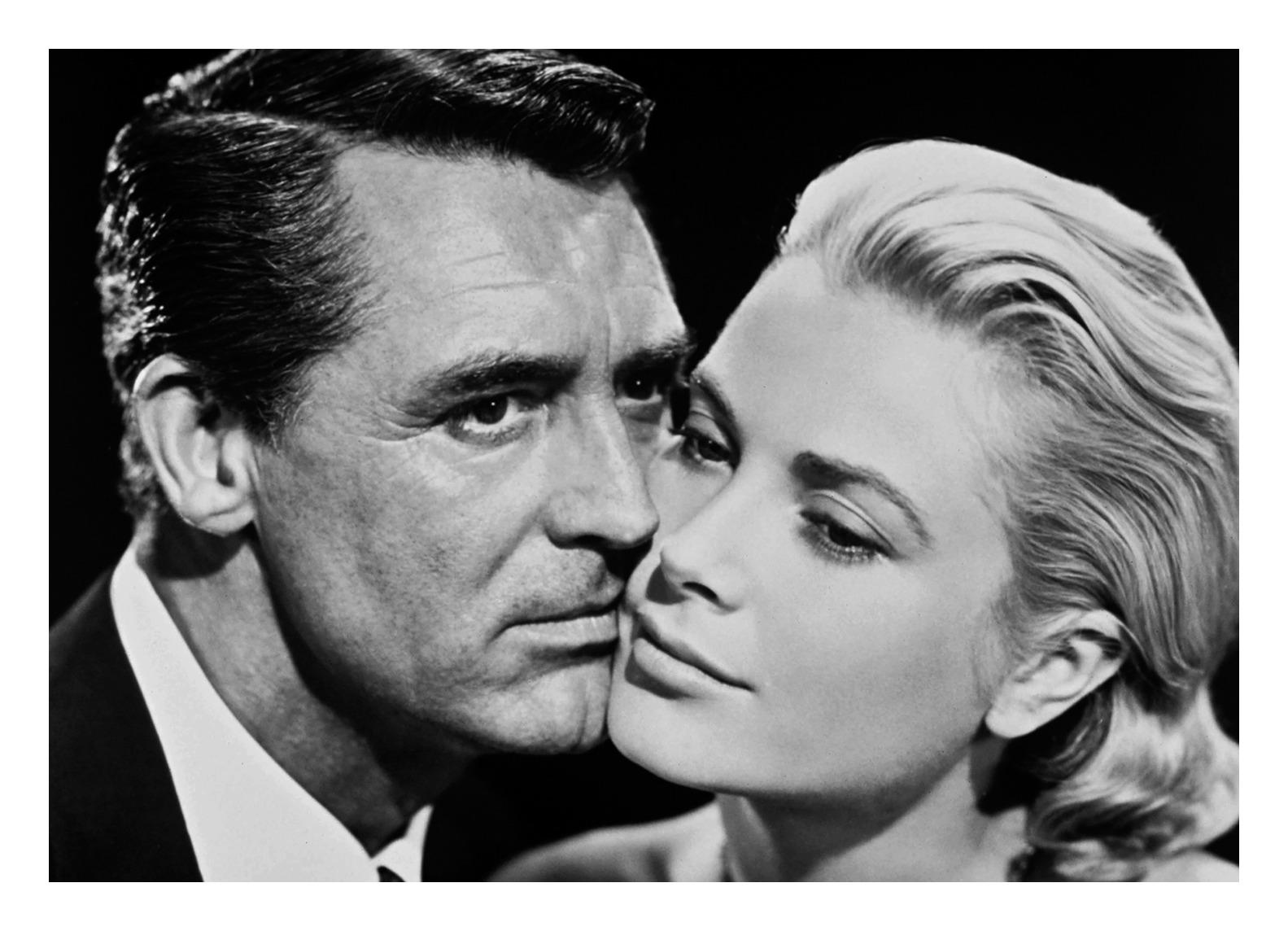 Cary Grant and Grace Kelly in To Catch a Thief - Photograph by Unknown