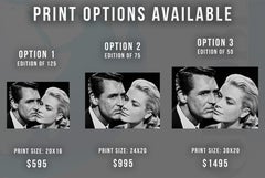 Cary Grant and Grace Kelly "To Catch a Thief" Globe Photos Fine Art Print