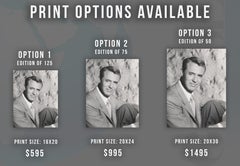 Cary Grant Classical Portrait Fine Art Print