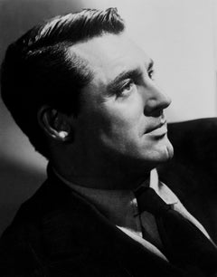Cary Grant Dramatic Profile Portrait Movie Star News Fine Art Print