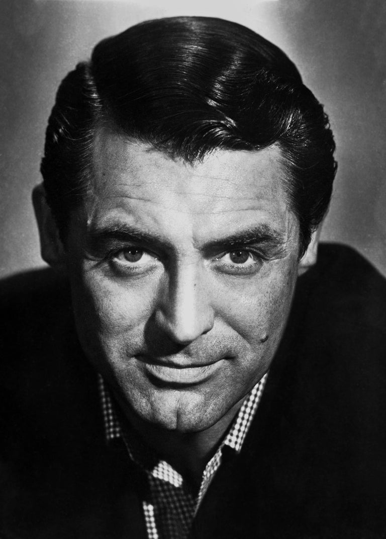 Unknown Cary Grant Leading Man Leaning In Movie Star News Fine Art