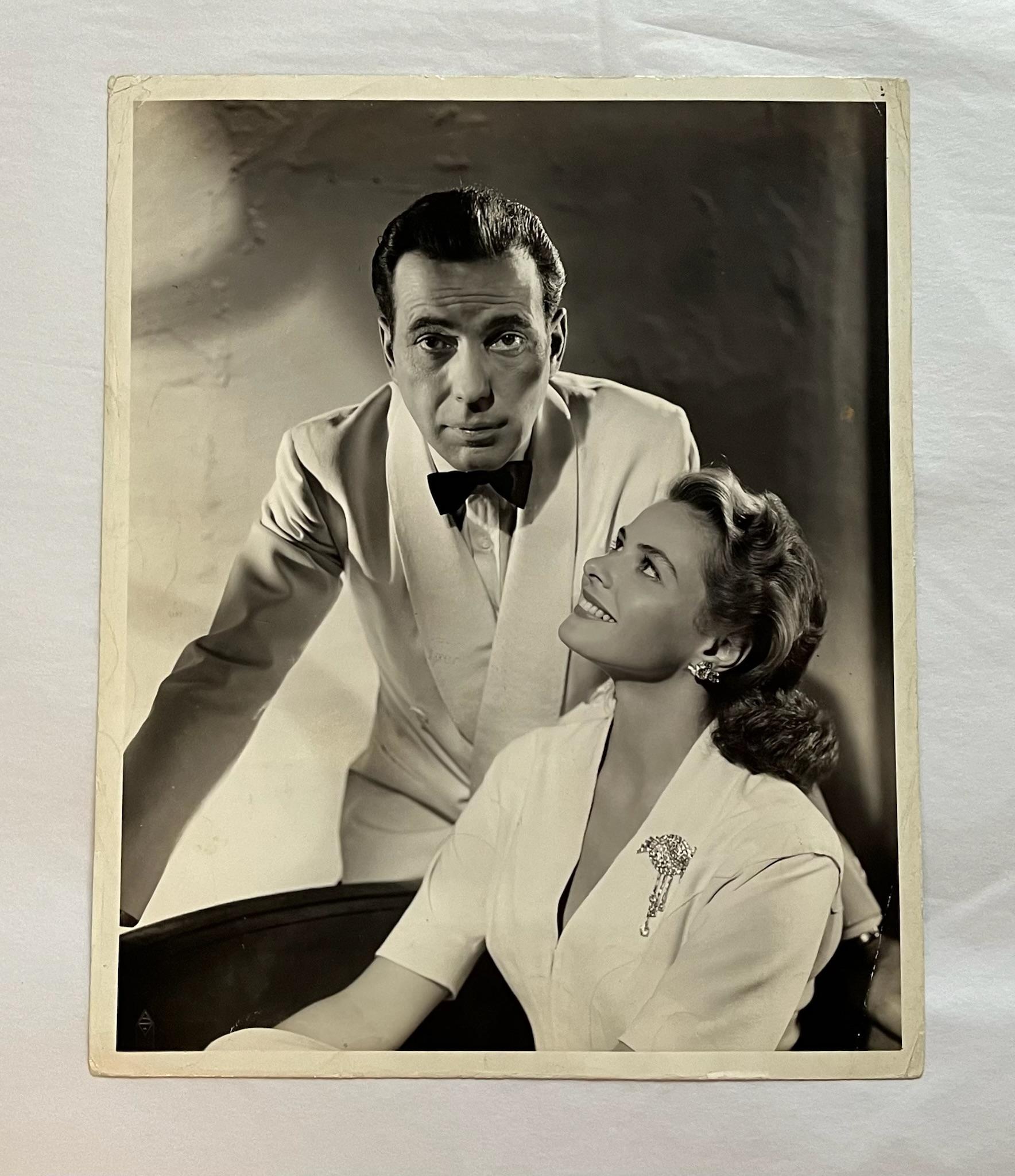Casablanca - Ingrid Bergman and Humphrey Bogart Original 1942 Print - Photograph by Unknown