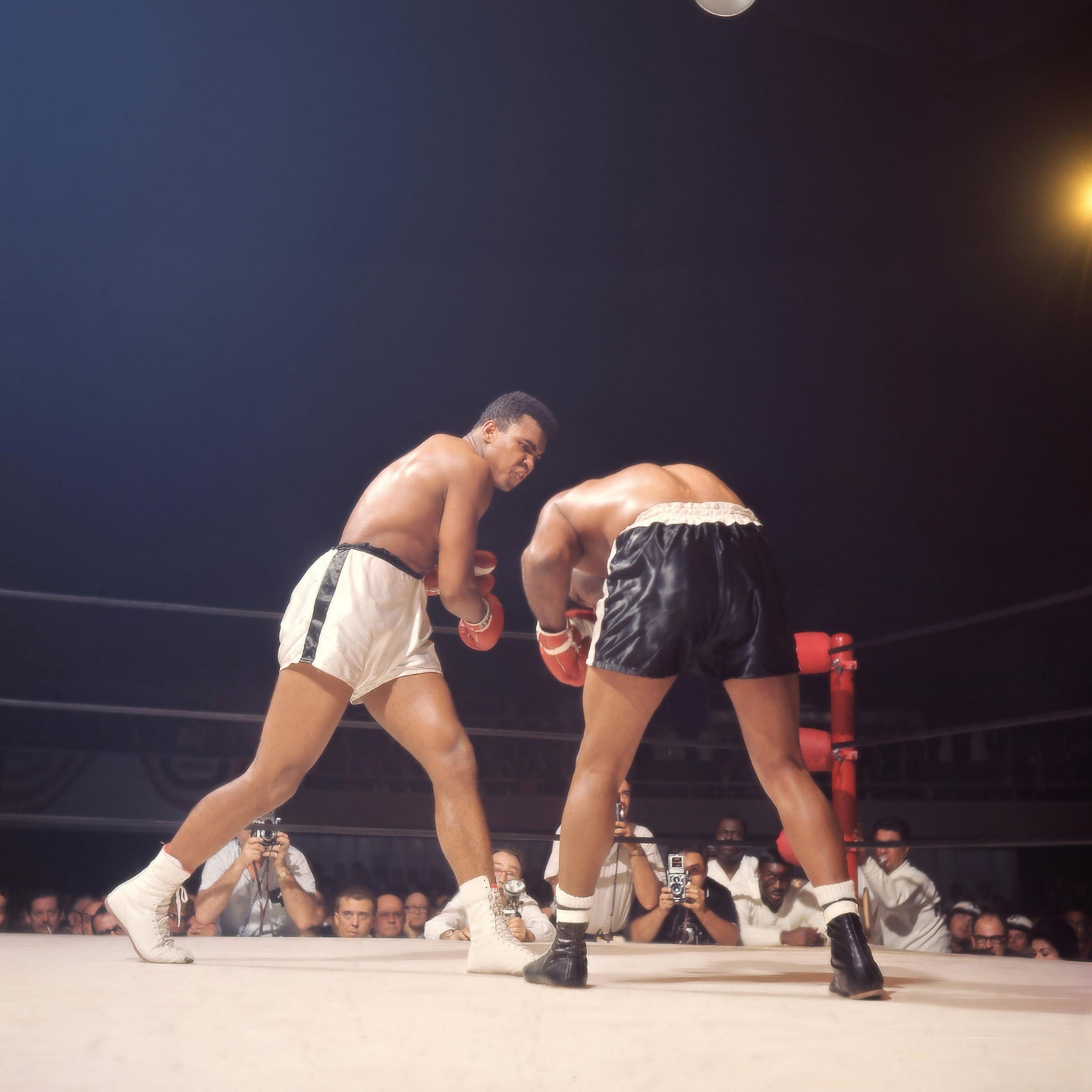 Unknown Black and White Photograph - Cassius Clay vs. Floyd Patterson