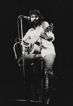 Cat Stevens Performing Globe Photos Fine Art Print