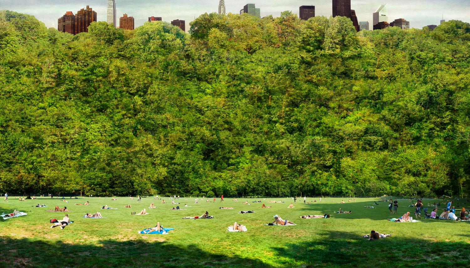 Unknown Landscape Photograph - Central Park 2