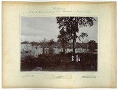 Ceylon Kalawewa - Antique Photo - 1893