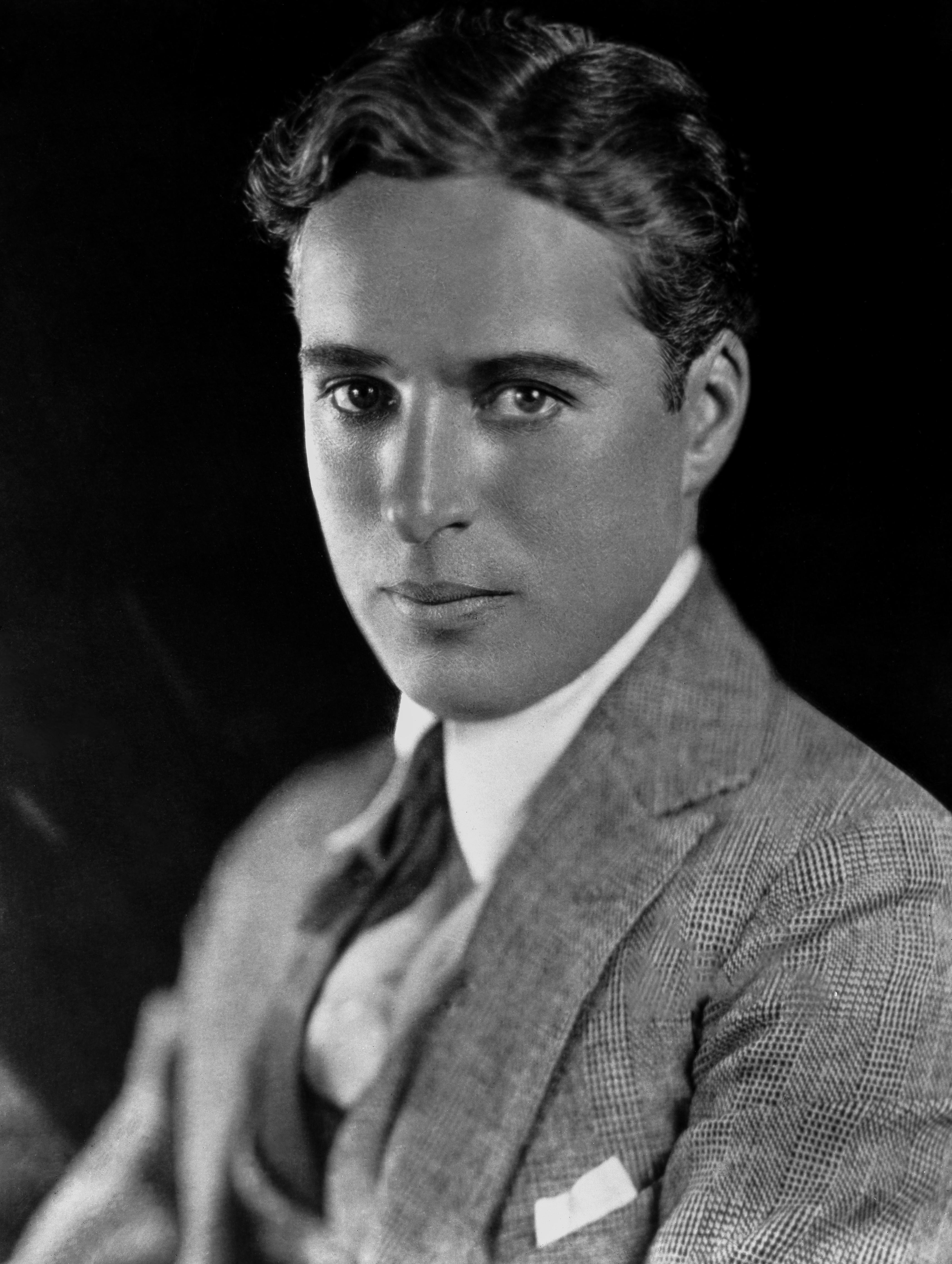 Unknown Black and White Photograph - Charlie Chaplin Young and Handsome Star Movie Star News Fine Art Print
