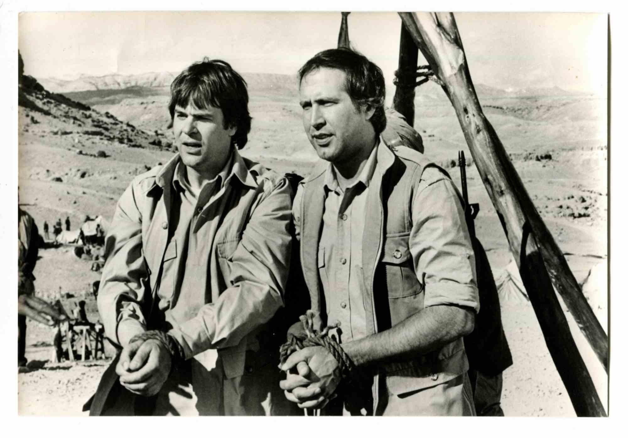 Unknown Figurative Photograph - Check Chase and Dan Aykroyd - Vintage Photo - 1970s