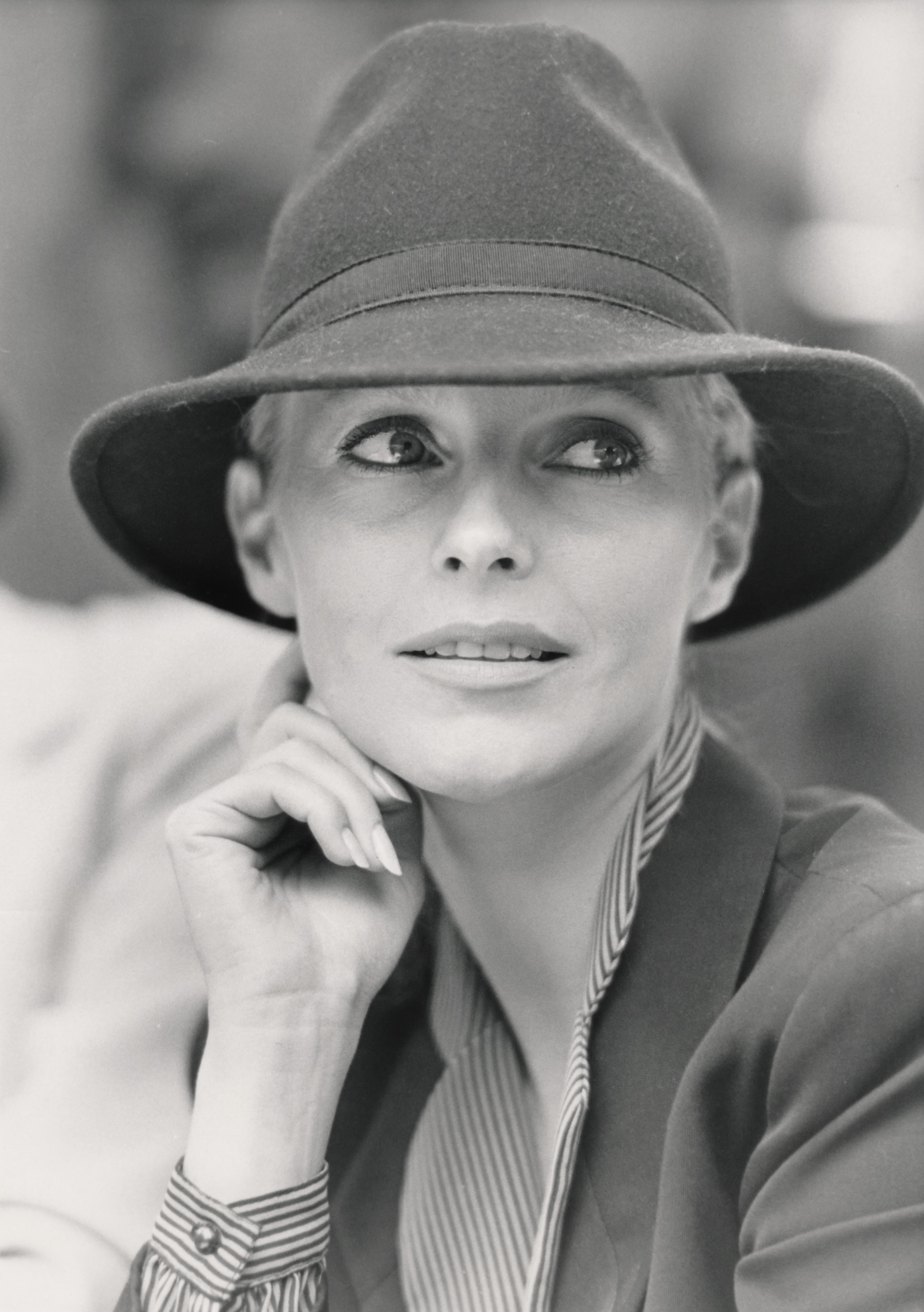 Unknown Portrait Photograph - Cheryl Ladd of "Charlie's Angels" in Hat Fine Art Print