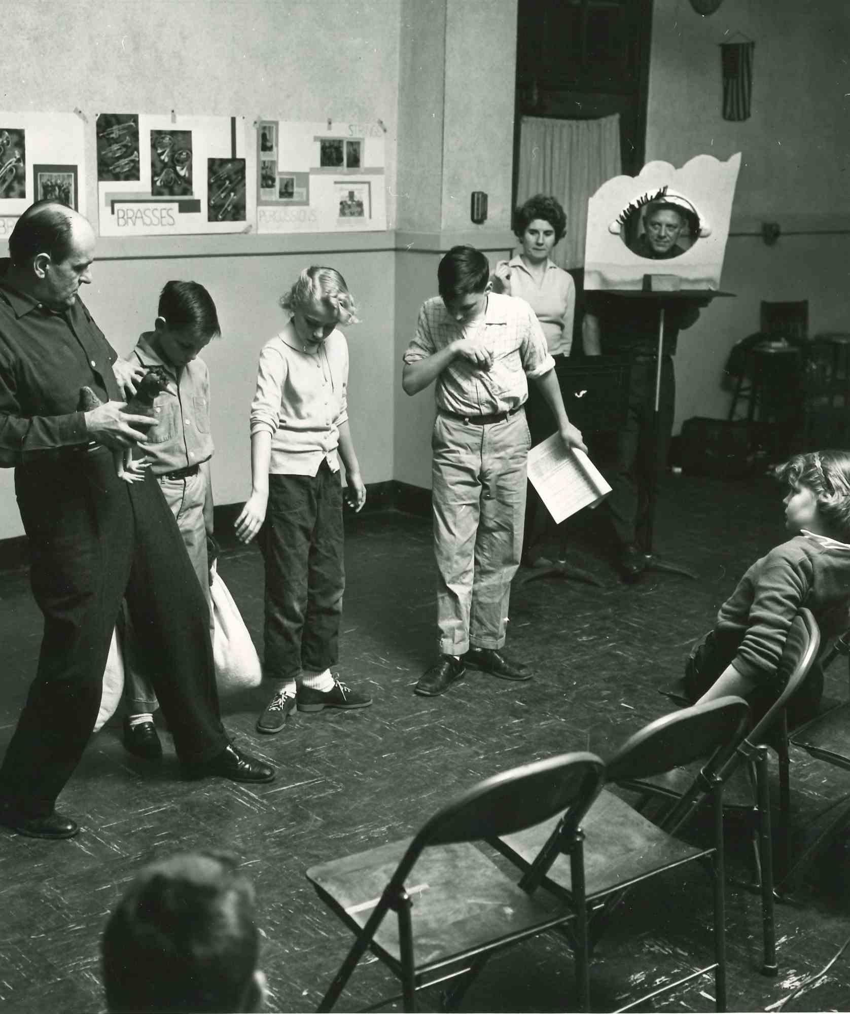 Jeu d'enfant - Photographie américaine d'époque - Milieu du 20e siècle