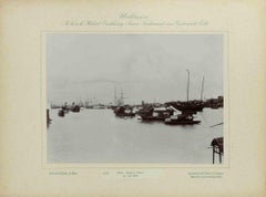 China Canton Fluss - Vintage Photograph - 1893