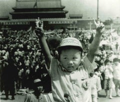 Retro China- National Children's Day - Historical Photo - 1989