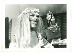 Cicciolina Puppet - Vintage Photograph - 1980s