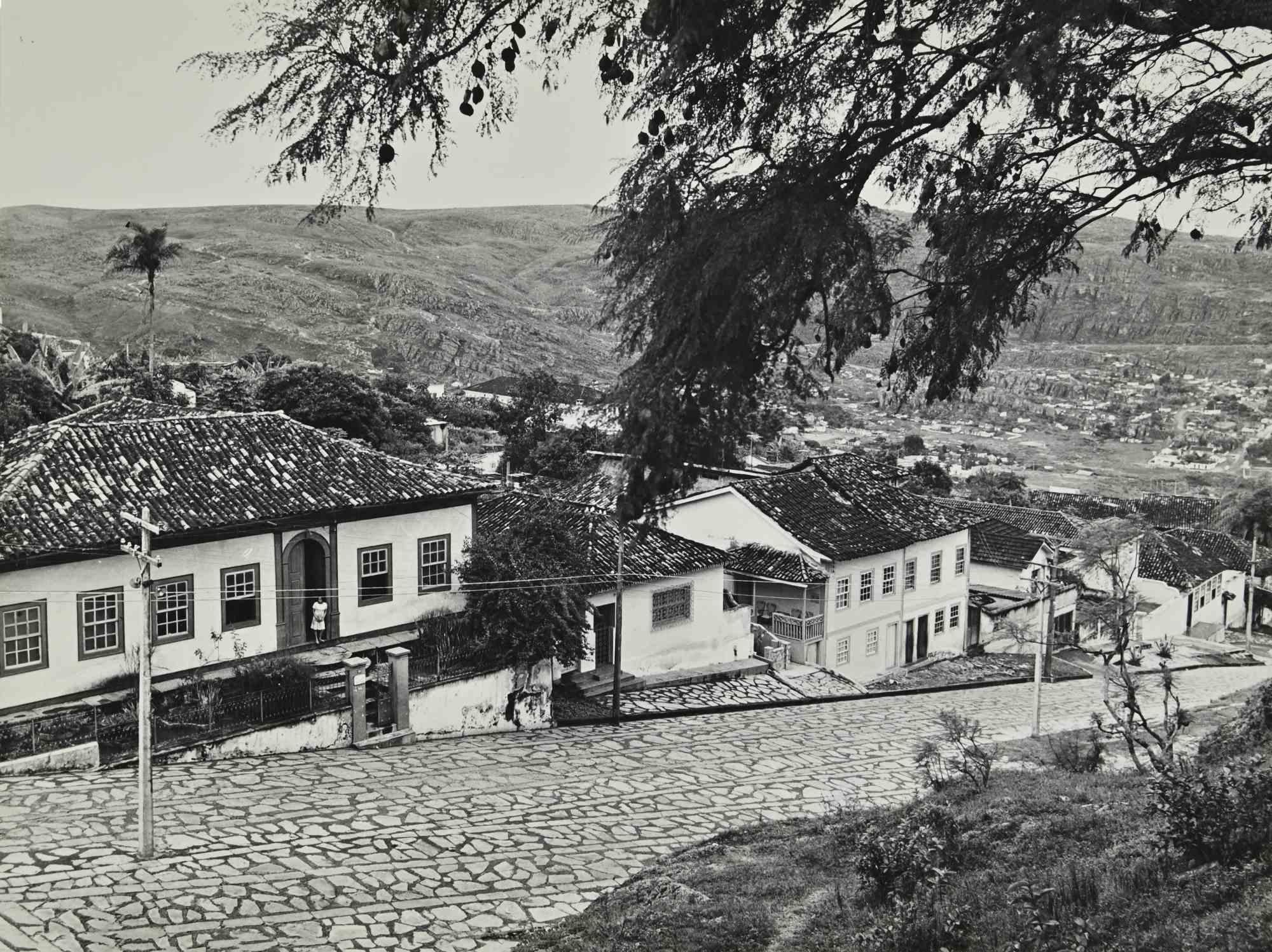 Landscape Photograph di Unknown - Cidade do Interior do Brasil - Foto - metà del XX secolo