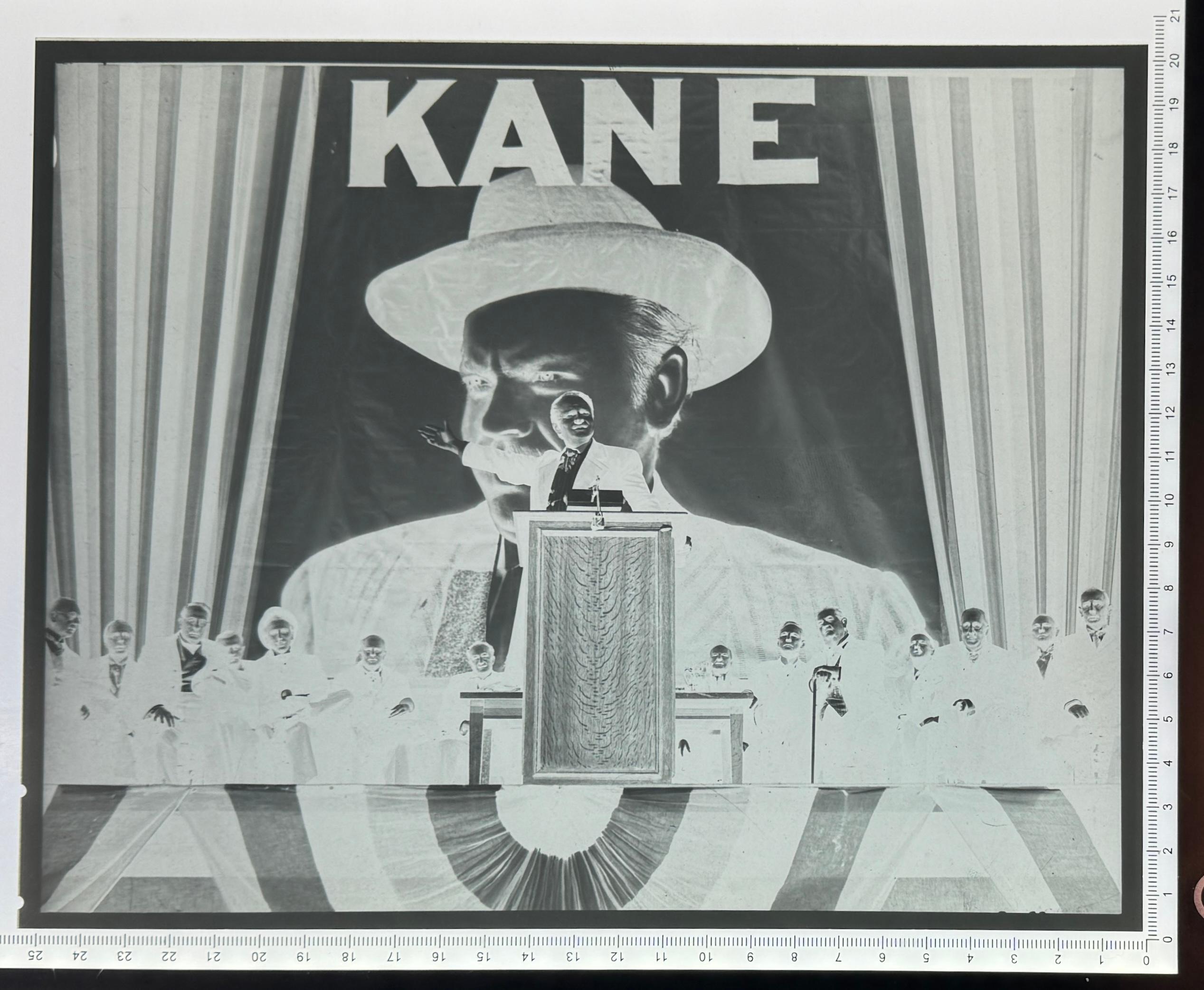 Citizen Kane - Impressions uniques et négatifs vintage grand format - Photograph de Unknown