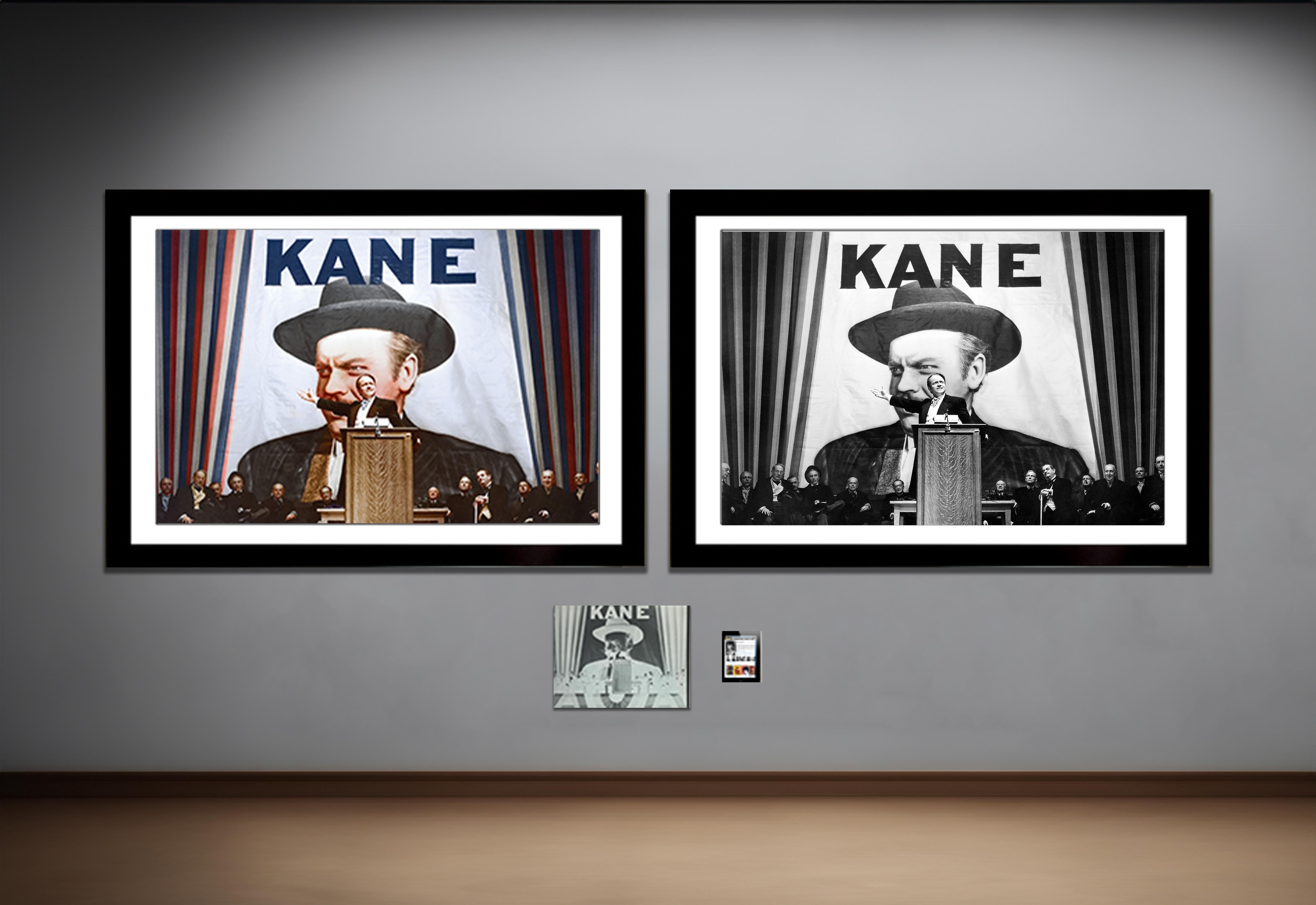 Tiré du chef-d'œuvre d'Orson & Welles réalisé en 1941, ce négatif grand format 10