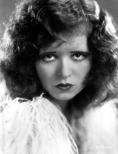 Clara Bow Closeup Fine Art Print