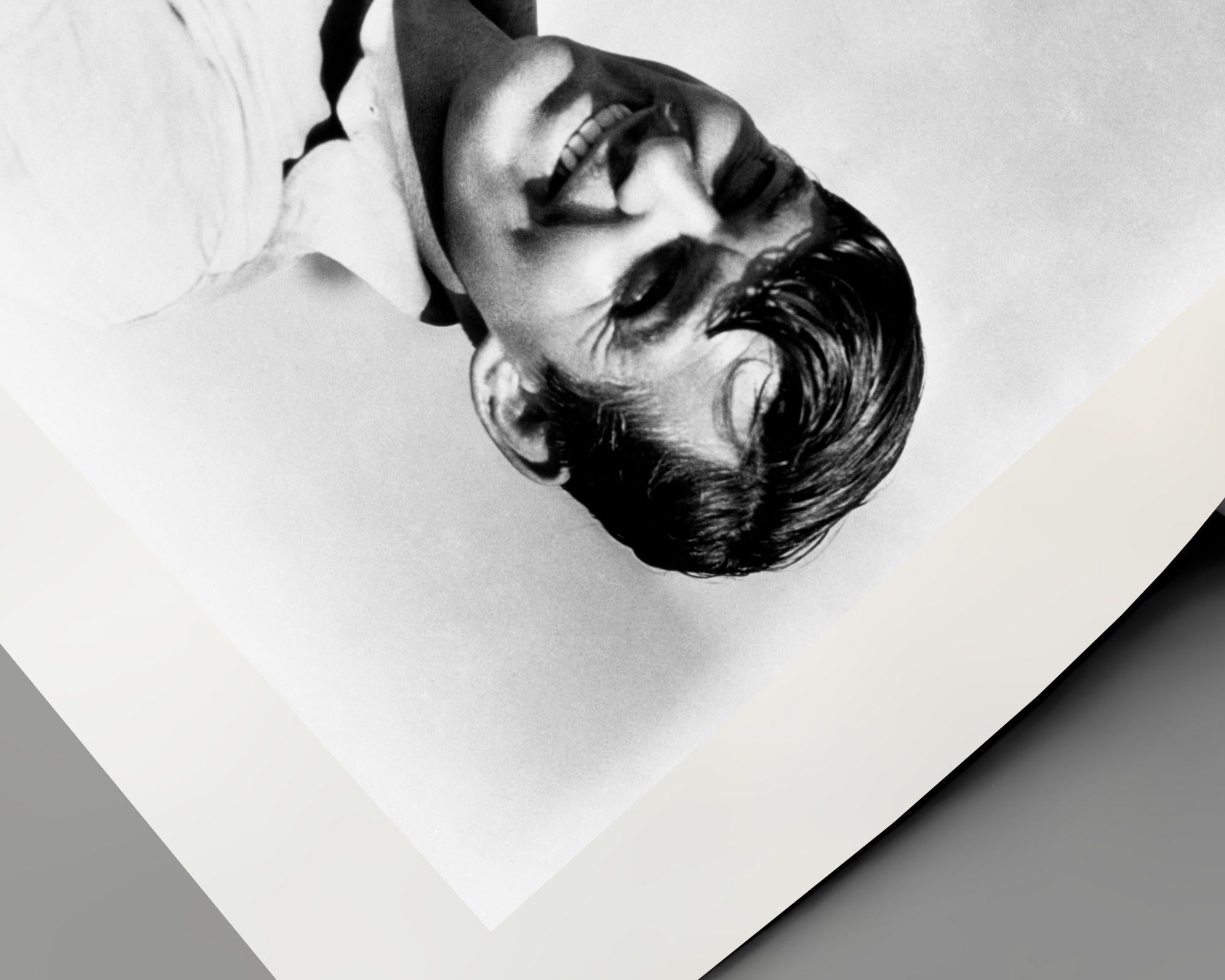Clark Gable With a Sealyham Terrier - Contemporary Photograph by Unknown