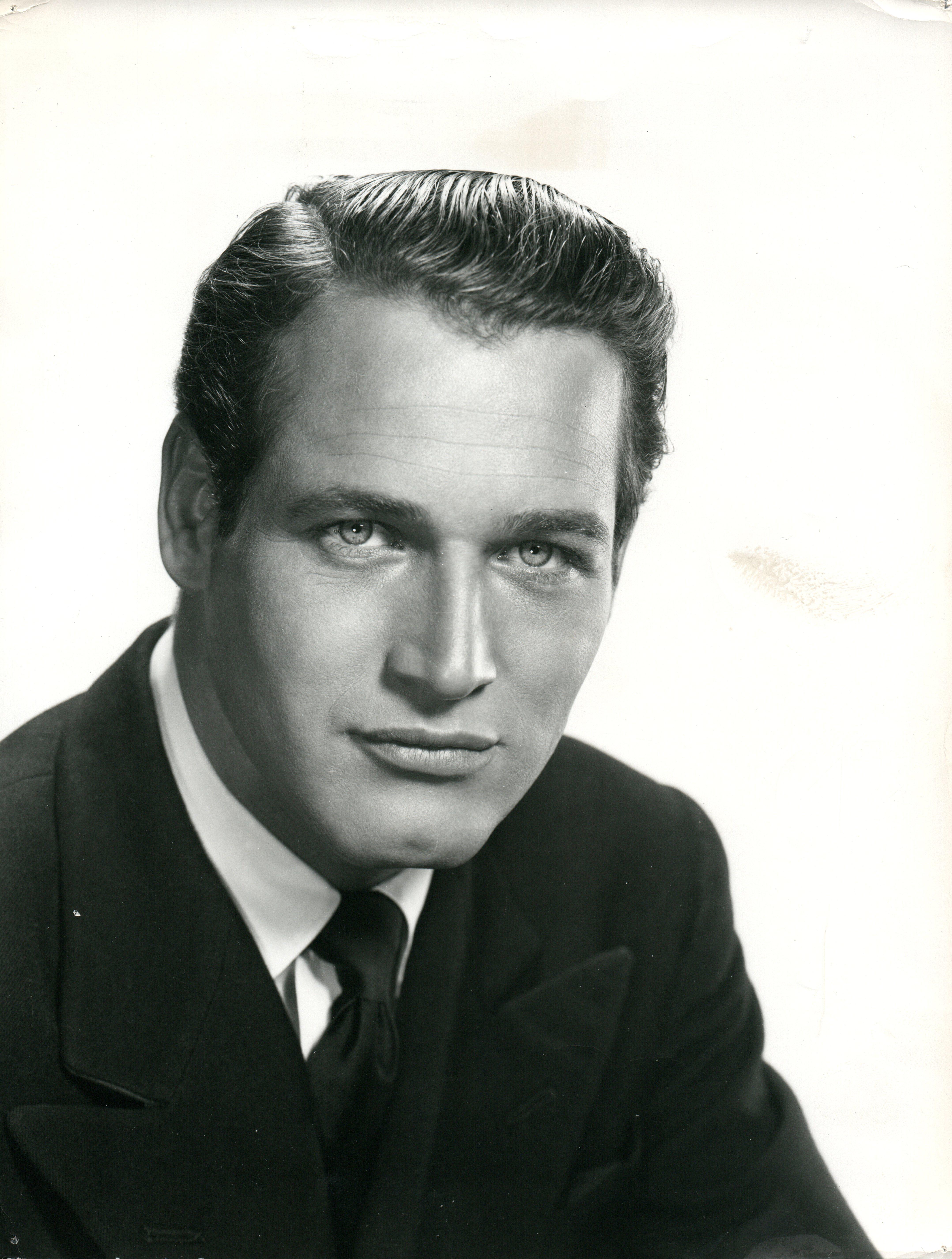 Unknown Portrait Photograph - Classical Portrait of Paul Newman Vintage Original Photograph