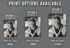 Claudia Cardinale: Sexy Italian Actress Selectively Colored Fine Art Print