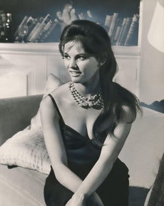 Claudia Cardinale: Sexy Italian Actress Selectively Colored Fine Art Print