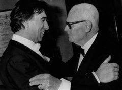 Claudio Abbado with Sandro Pertini - Vintage Photo - 1980s