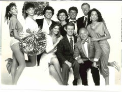 Claudio Lippi, Claudio Villa und andere – Vintage-Foto – 1980er Jahre