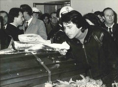 Les funéraires de Claudio Villa - Photo vintage - années 1980