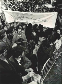 Claudio Villa's Funerals - Vintage Photo - 1980s