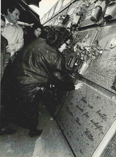 Les funéraires de Claudio Villa - Photo vintage - années 1980