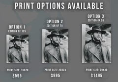 Clint Eastwood: Western Star Fine Art Print