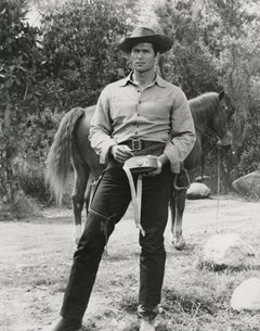 Used Clint Walker with Canteen Fine Art Print