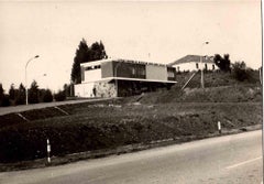 CNEN Nuclear Research Center of the Trisaia - Vintage B/W photo - 1970s