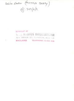 Colin Earl of Mungo Jerry Vintage Original Photograph