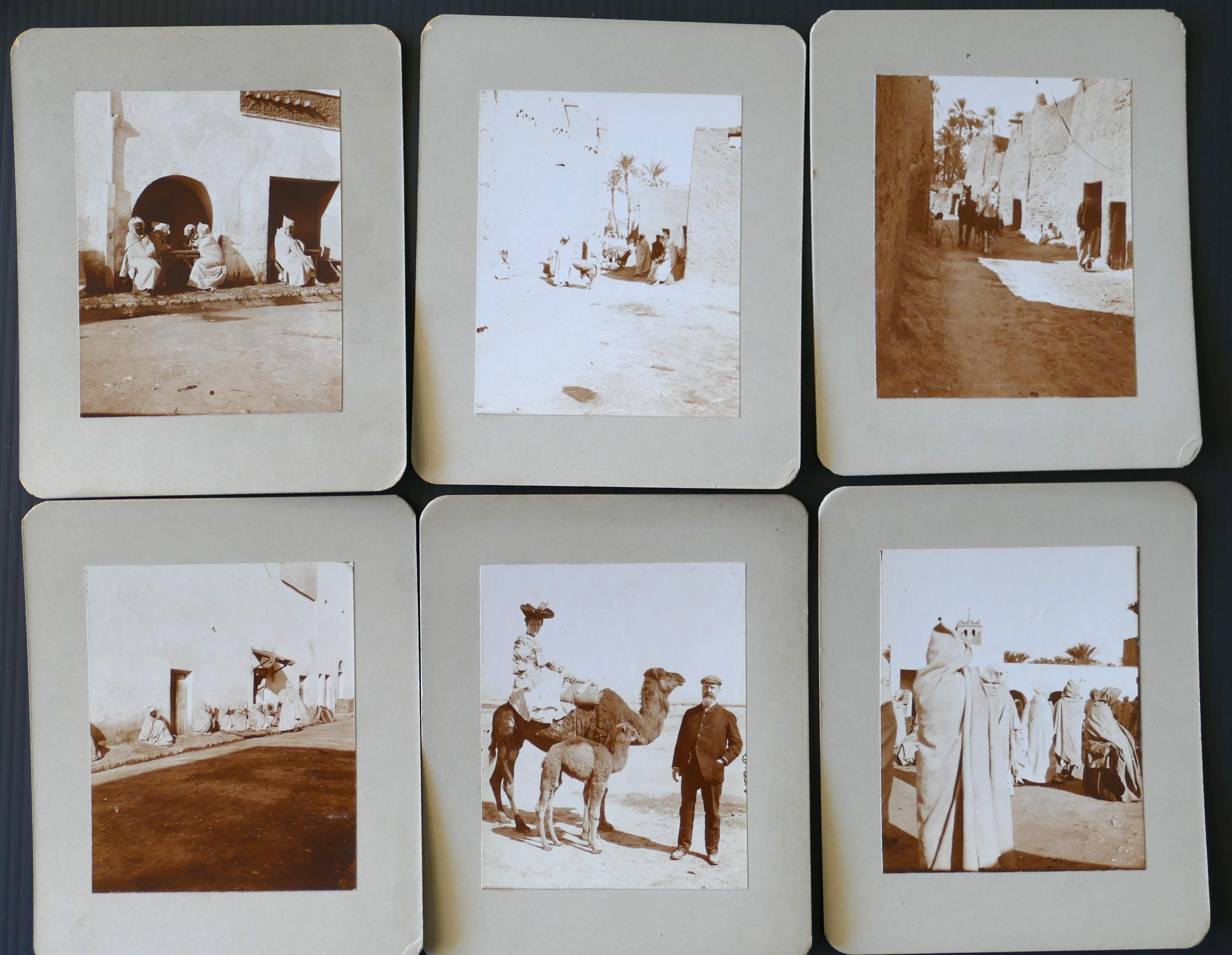 Collection of Vintage Photos from Norther Africa - Early 20th Century For Sale 5