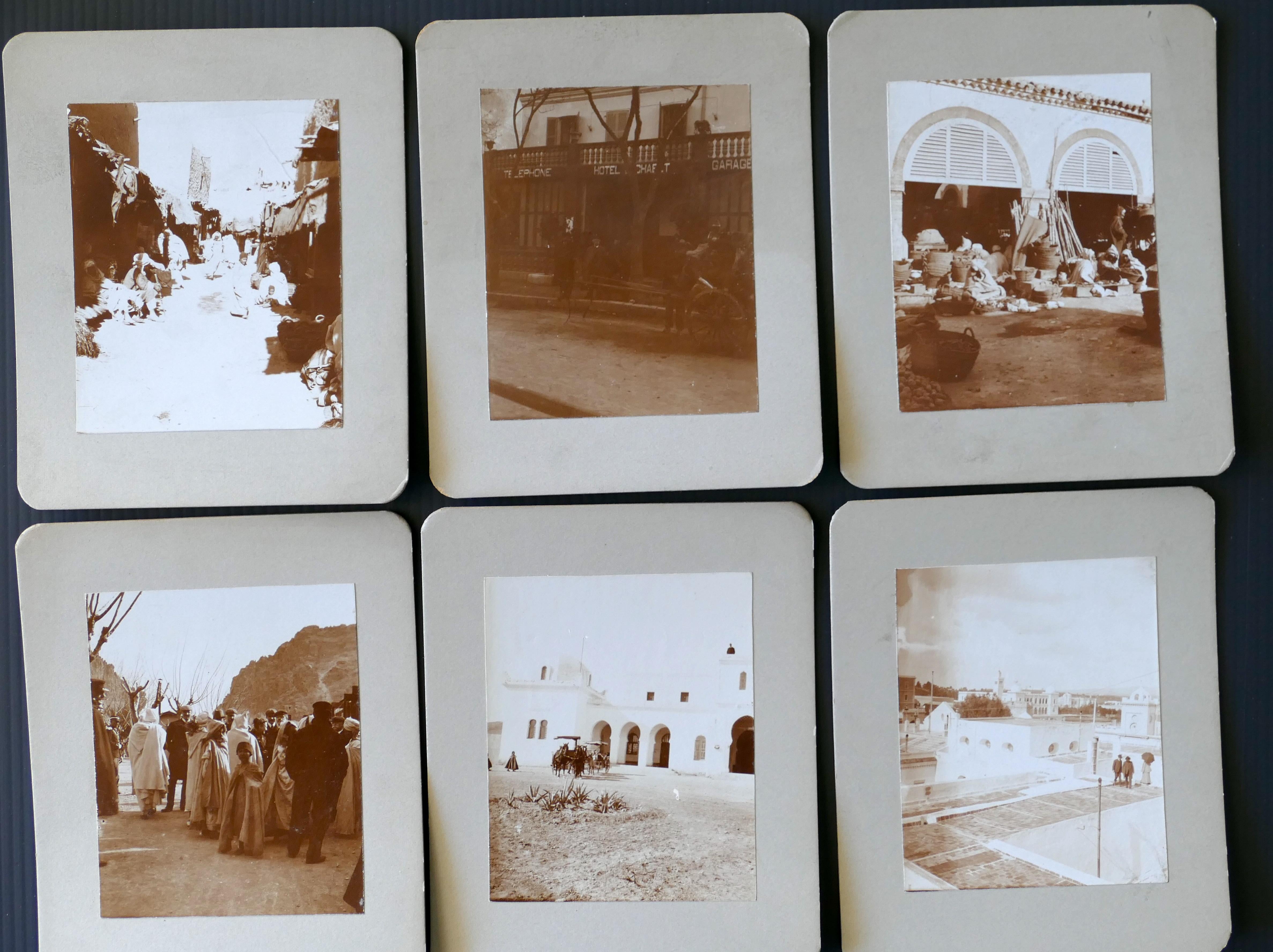 Collection of Vintage Photos from Norther Africa - Early 20th Century For Sale 7