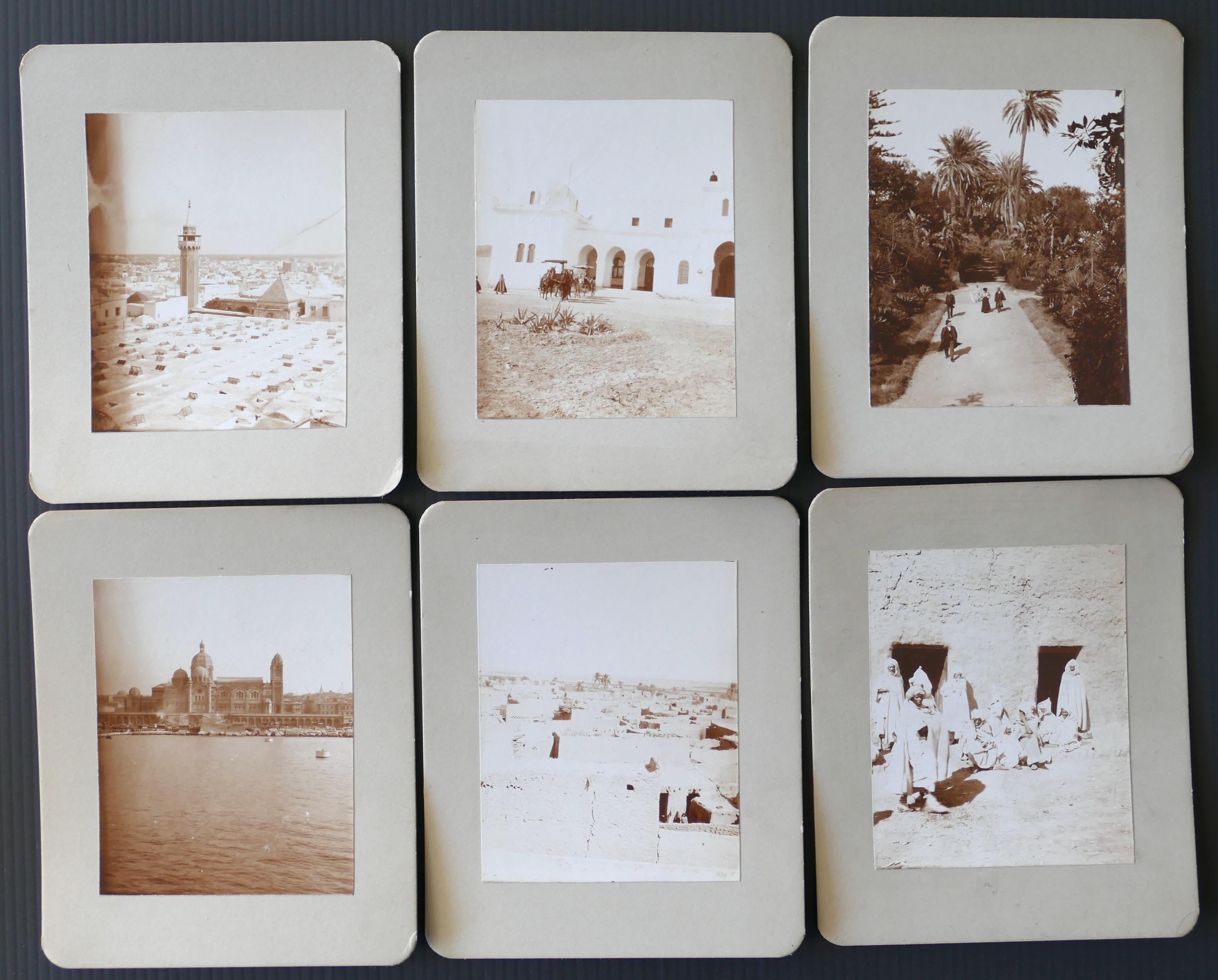 Collection de photos vintage d'Afrique du Nord - Début du XXe siècle - Beige Landscape Photograph par Unknown