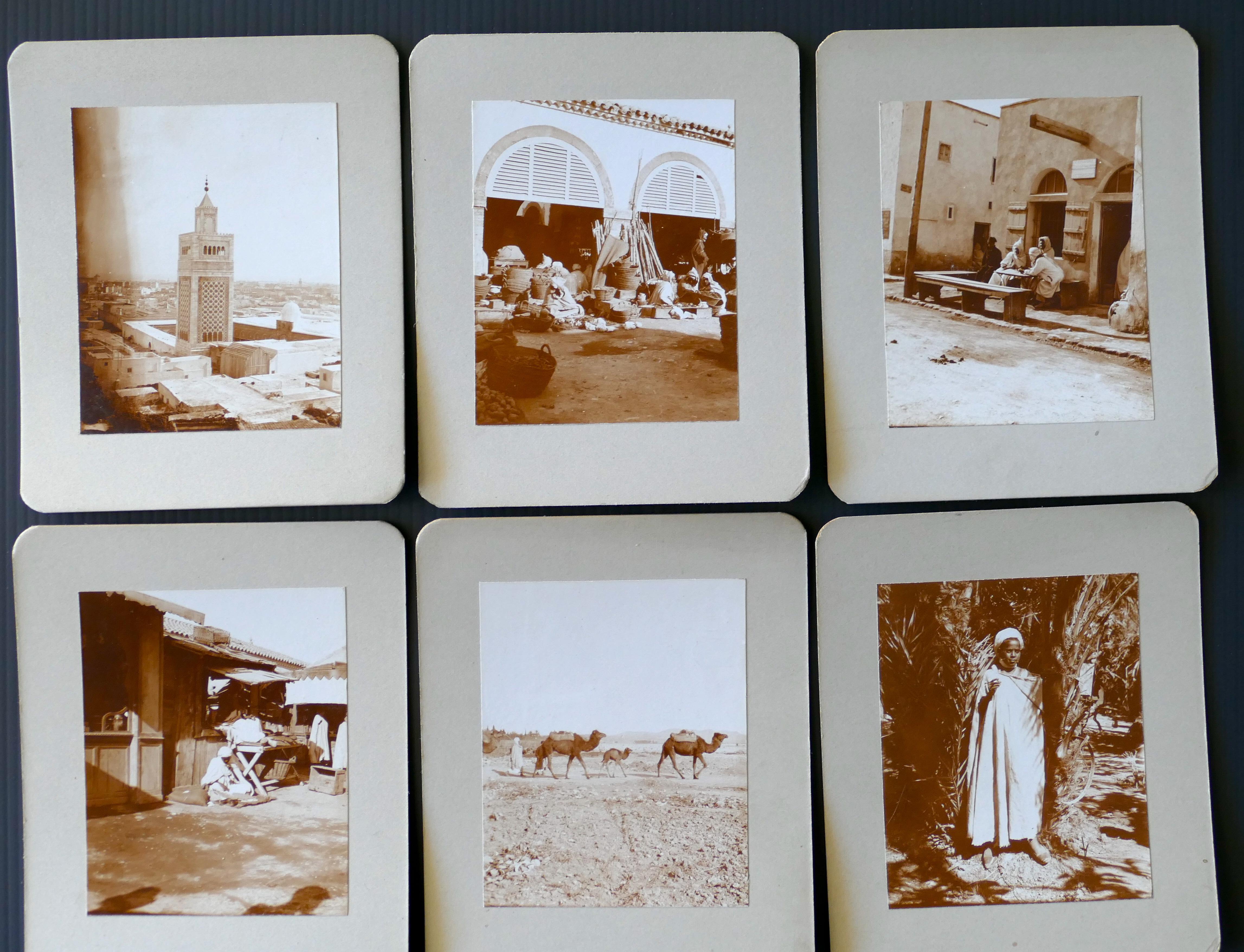 Collection de photos vintage d'Afrique du Nord - Début du XXe siècle en vente 3